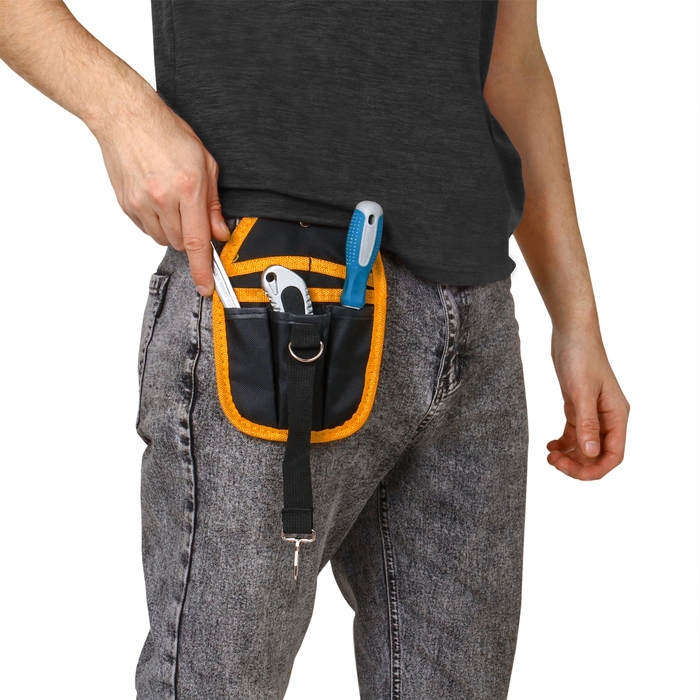Поясная сумка для садового инструмента, 6 карманов Поясная сумка для садового инструмента, 6 карманов