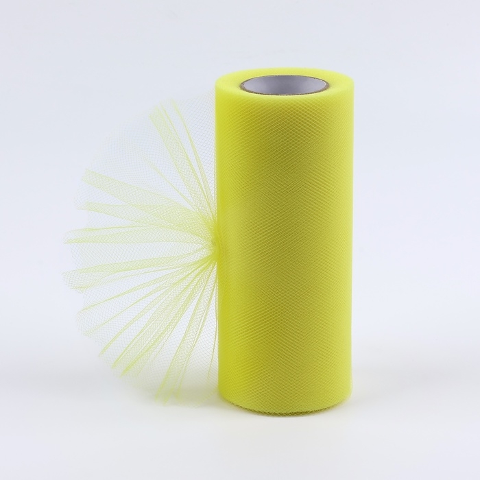 Фатин, 15 см, 11 ± 1 г/кв.м, 23 ± 1 м, цвет жёлтый №57 Фатин, 15 см, 11 ± 1 г/кв.м, 23 ± 1 м, цвет жёлтый №57