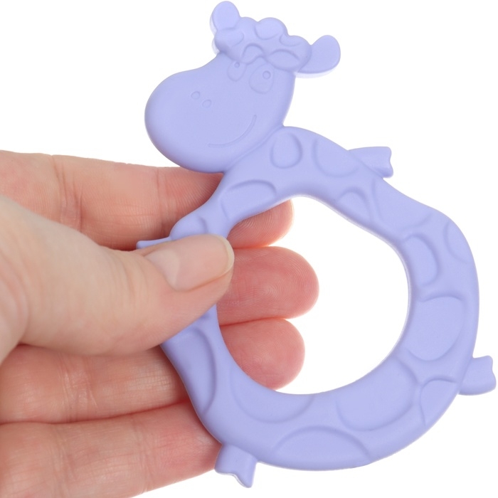 Прорезыватель силиконовый «Коровка», цвет фиолетовый, ТЭП, КНОПА Прорезыватель силиконовый «Коровка», цвет фиолетовый, ТЭП, КНОПА