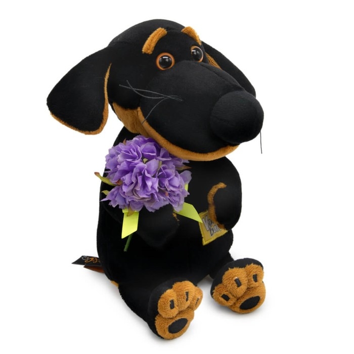 Мягкая игрушка «Ваксон BABY», с букетиком, 19 см Мягкая игрушка «Ваксон BABY», с букетиком, 19 см