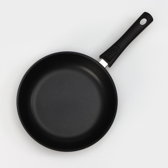 Сковорода «Традиция», d=26 см, стеклянная крышка, съёмная ручка, антипригарное покрытие, цвет чёрный Сковорода «Традиция», d=26 см, стеклянная крышка, съёмная ручка, антипригарное покрытие, цвет чёрный