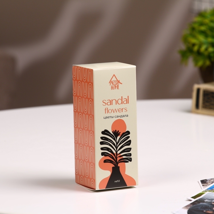 Наполнитель для ароматического диффузора Цветы сандала 100 мл Наполнитель для ароматического диффузора Цветы сандала 100 мл