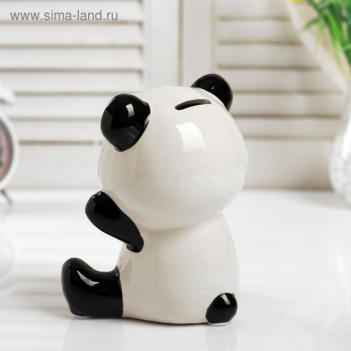 Копилка керамика Копилка керамика "Модная панда" МИКС 16х14,5х9,5 см