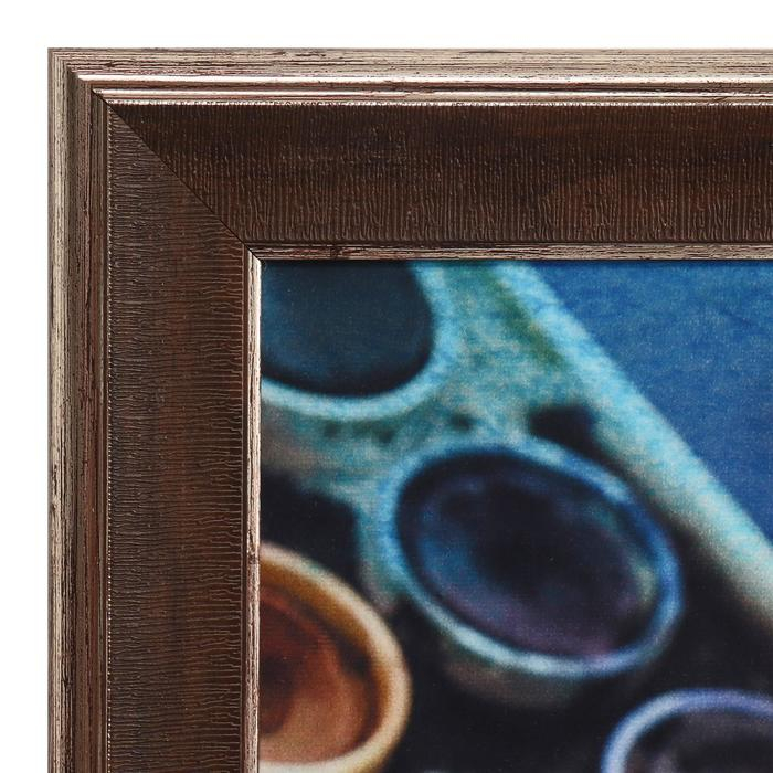 Картина велюр Картина велюр "Акварель" 70х70 (73х73)см