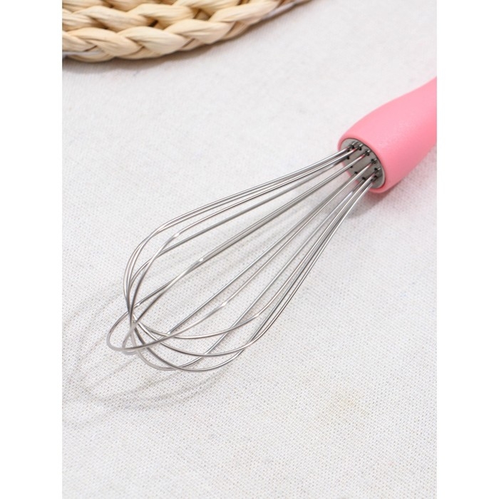 Венчик для взбивания Доляна «Небесное суфле», 20×4,3 см, цвет МИКС