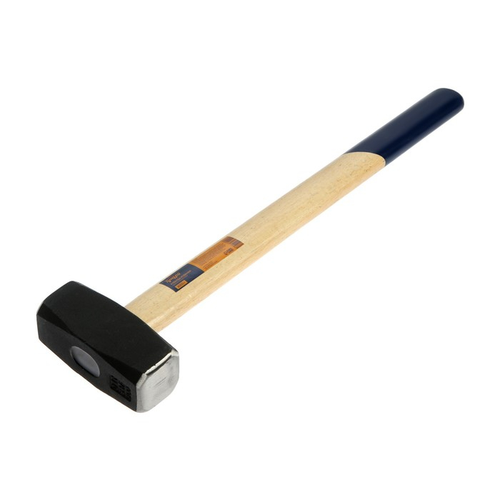 Кувалда кованая ТУНДРА, удлиненная деревянная рукоятка, 3 кг Кувалда кованая ТУНДРА, удлиненная деревянная рукоятка, 3 кг