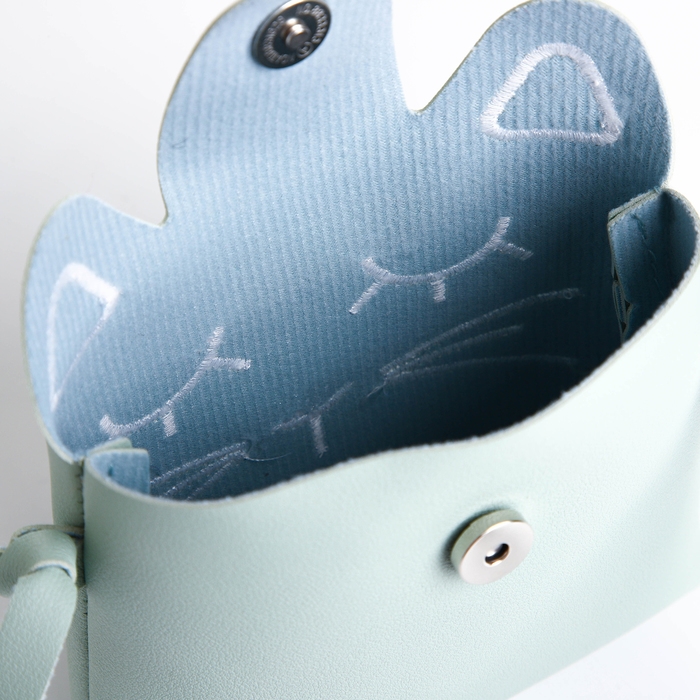 Сумка детская для девочки на магните, цвет зелёный Сумка детская для девочки на магните, цвет зелёный