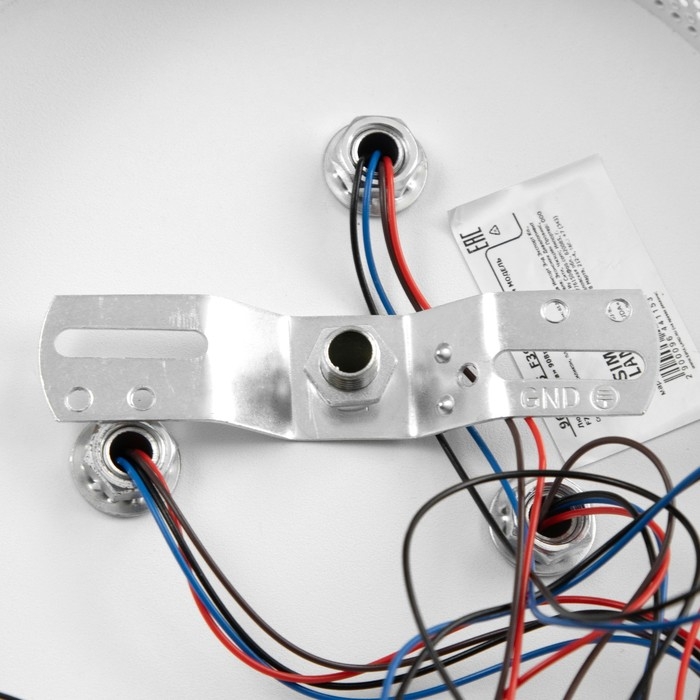 Люстра Люстра "Анита" 3хLED 90Вт 3000-6000К RGB белый 60х60х8см