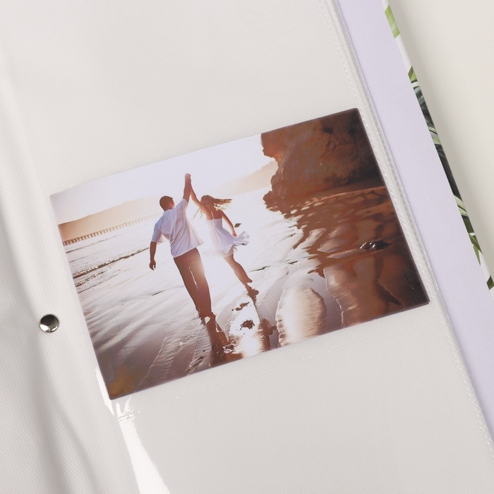 Фотоальбом на 300 фото 10х15 см  Фотоальбом на 300 фото 10х15 см "Фламинго и зебры" 33,5х17,5х5 см