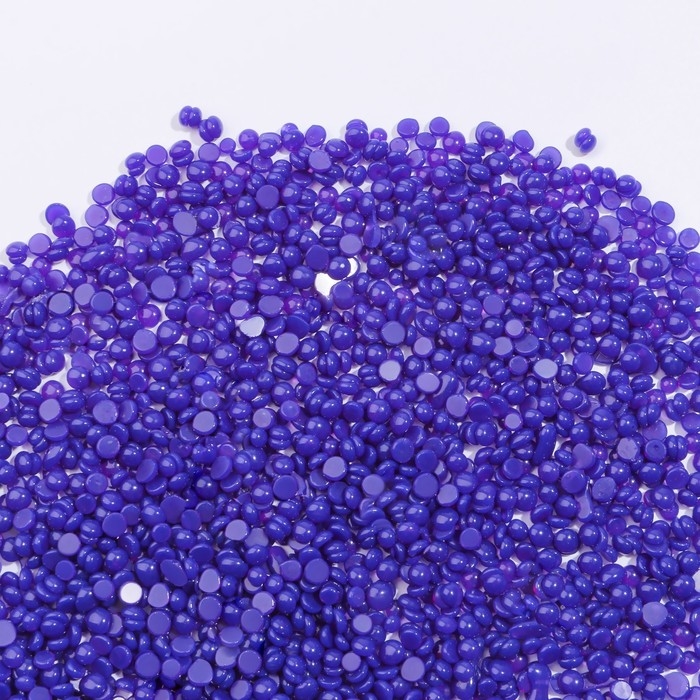 Воск для депиляции, плёночный, в гранулах, 100 гр, цвет индиго Воск для депиляции, плёночный, в гранулах, 100 гр, цвет индиго