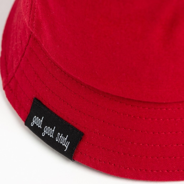 Панама детская Панама детская "Классика" MINAKU цвет красный, р-р 52