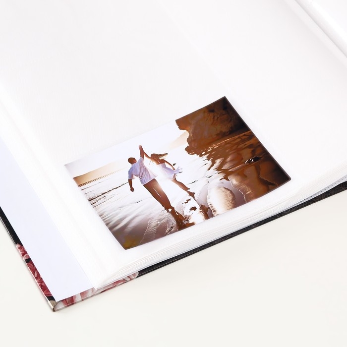 Фотоальбом на 500 фото 10х15 см Фотоальбом на 500 фото 10х15 см "Мандала с пионами" в коробке 5,5х30х33,5 см