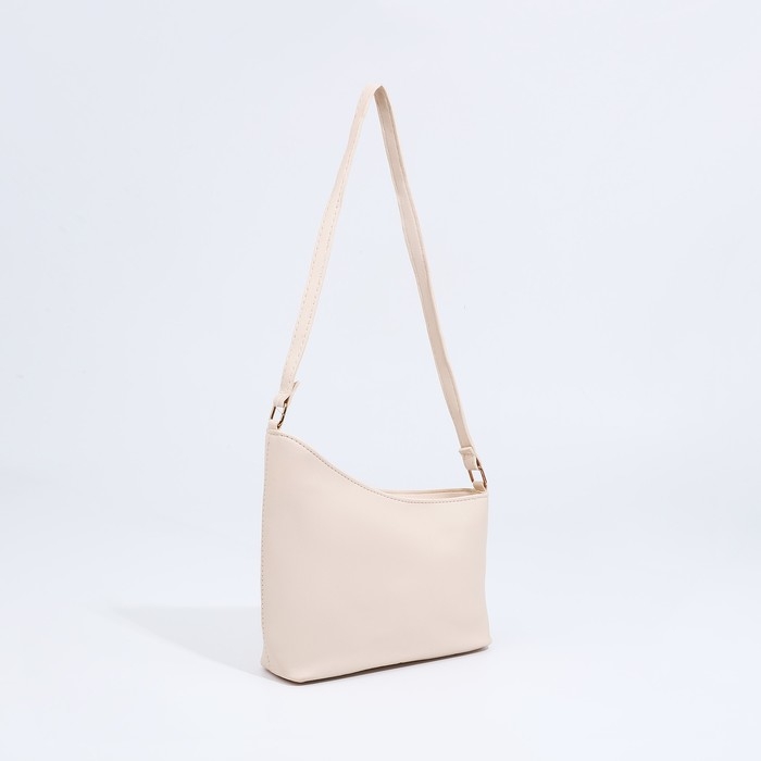 Сумка кросс-боди на молнии, цвет бежевый Сумка кросс-боди на молнии, цвет бежевый