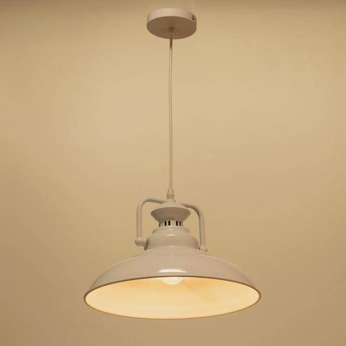 Светильник BayerLux "Раритет" 1х60Вт E27 белый 31х31х26 см