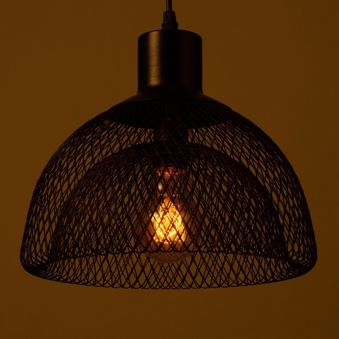 Светильник BayerLux Светильник BayerLux "Плетение" 1х40Вт E27 черный 25х25х120 см.