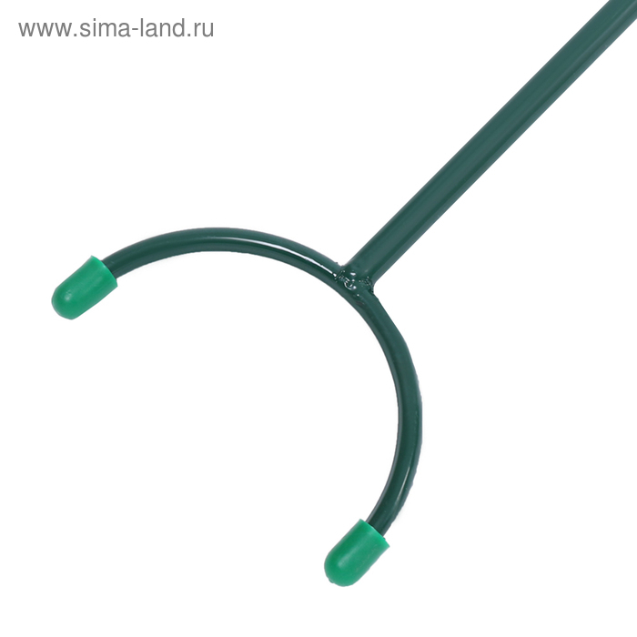 Опора для ветвей, h = 160-280 см, ножка d = 1,6 см, металл, зелёная Опора для ветвей, h = 160-280 см, ножка d = 1,6 см, металл, зелёная
