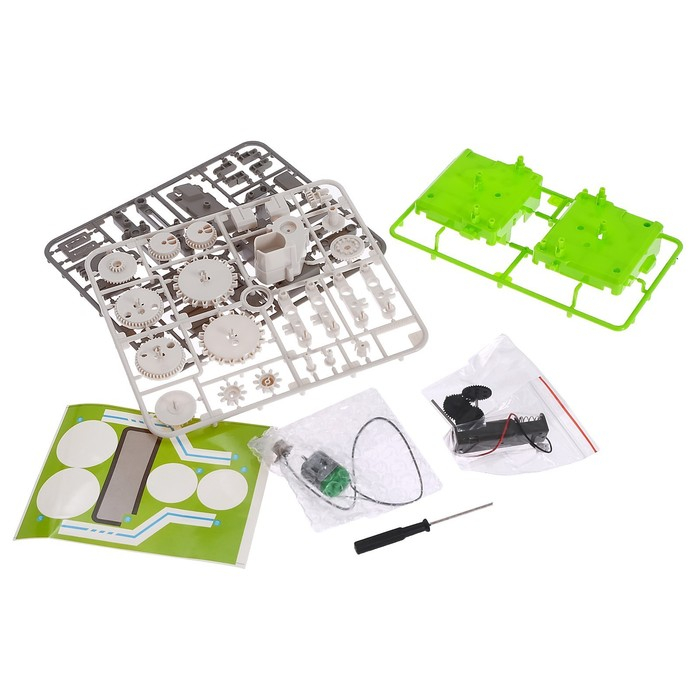 Конструктор «Квадробот», 59 деталей, 4 варианта сборки, работает от батареек Конструктор «Квадробот», 59 деталей, 4 варианта сборки, работает от батареек