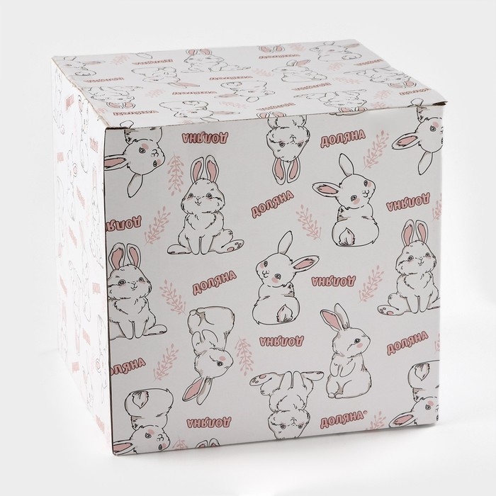 Блюдо для пирожных Доляна &laquo;Кролл&raquo;, 18&times;18 см, цвет белый