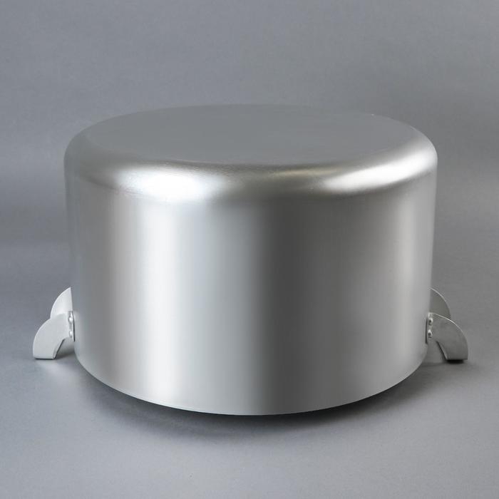 Кастрюля алюминиевая, 15 л, металлическая крышка Кастрюля алюминиевая, 15 л, металлическая крышка