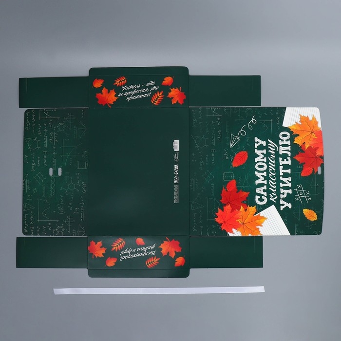 Коробка подарочная, упаковка, «Классному учителю», 31 х 24.5 х 8 см Коробка подарочная, упаковка, «Классному учителю», 31 х 24.5 х 8 см