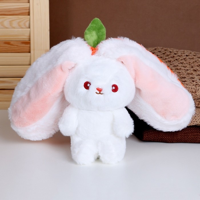 Мягкая игрушка «Зайка-морковка», 20 см Мягкая игрушка «Зайка-морковка», 20 см