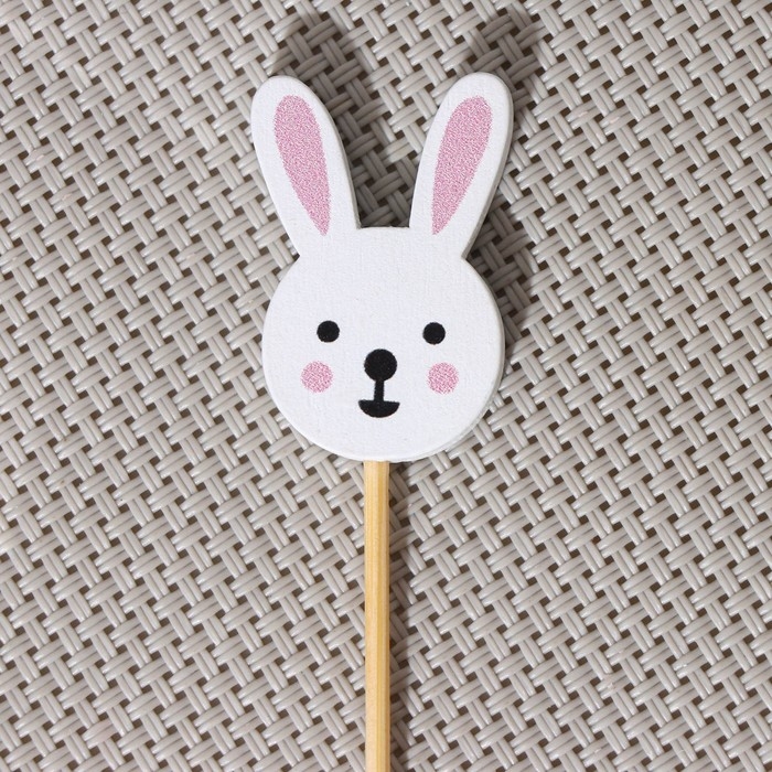 Шпажки Доляна «Пасхальные зайчики», 12 см, набор 25 шт Шпажки Доляна «Пасхальные зайчики», 12 см, набор 25 шт