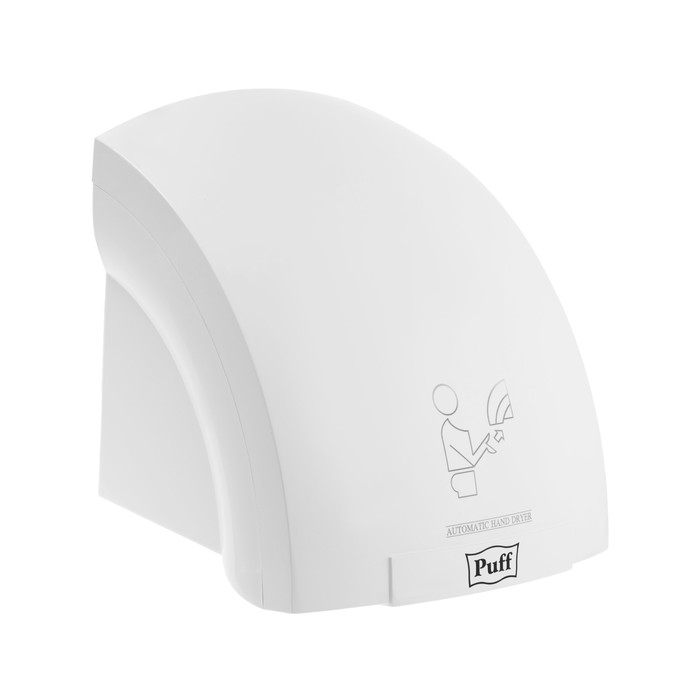 Сушилка для рук Puff-8975, 1.2 кВт, 220х190х225 мм, высокоскоростной, белый Сушилка для рук Puff-8975, 1.2 кВт, 220х190х225 мм, высокоскоростной, белый