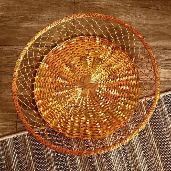 Корзинка для фруктов Корзинка для фруктов "Захра" алюминий, 52х25х9 см