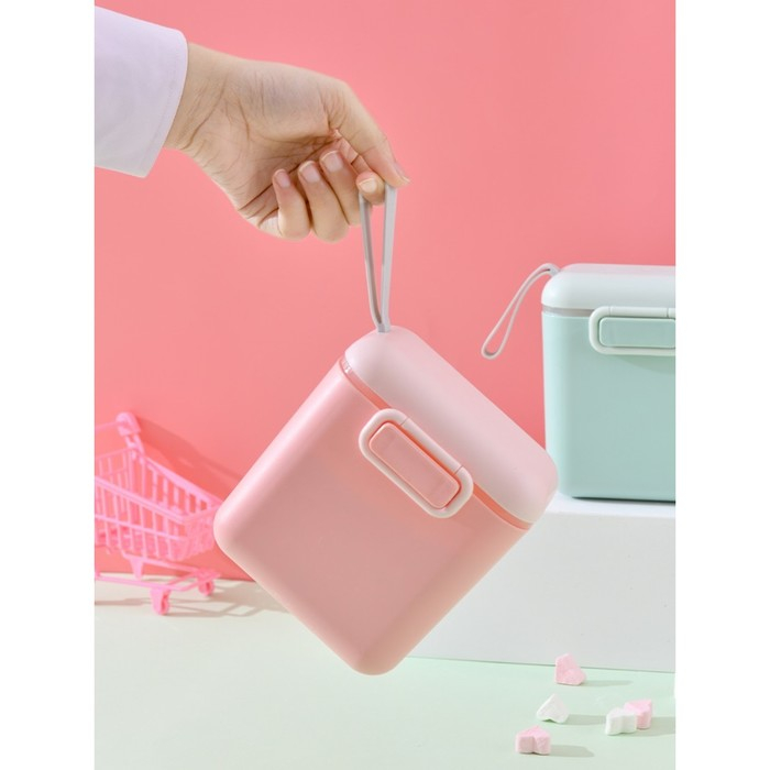 Контейнер для детского питания №1, 800 мл., цвет розовый Контейнер для детского питания №1, 800 мл., цвет розовый