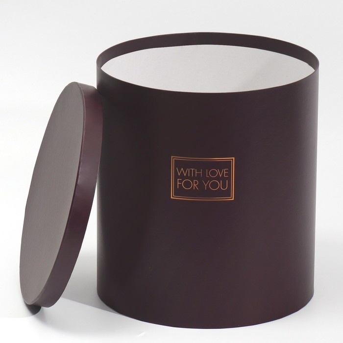 Набор круглых коробок 5 в 1, упаковка подарочная, «Пантон 06»,15 х 15 х 15 - 23 х 23 х 25 см