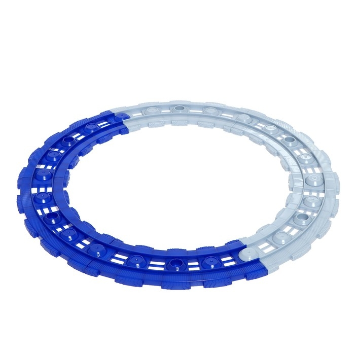 Автотрек «Синяя машинка», работает от батареек, дорожные знаки в комплекте Автотрек «Синяя машинка», работает от батареек, дорожные знаки в комплекте