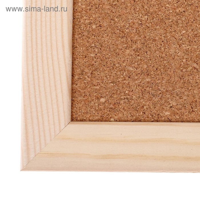 Доска пробковая 90х120 см, Calligrata, в деревянной раме Доска пробковая 90х120 см, Calligrata, в деревянной раме