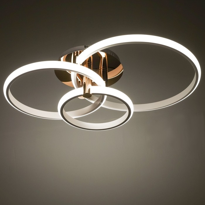 Светильник Светильник "Джекми" 3xLED 110Вт золото 72х55х16 см BayerLux