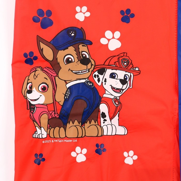 Дождевик детский, размер L, 110-120 см , Щенячий патруль Дождевик детский, размер L, 110-120 см , Щенячий патруль