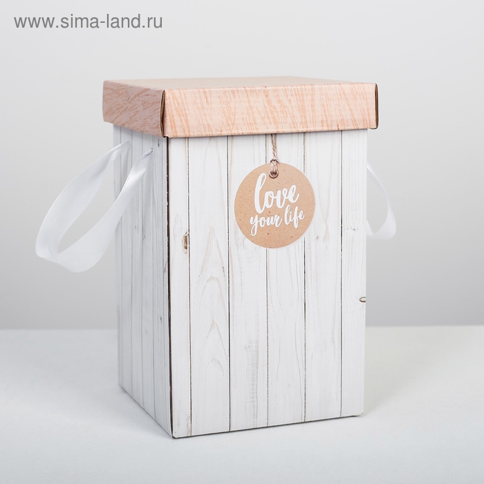 Коробка подарочная складная «Доски», 14 х 23 см Коробка подарочная складная «Доски», 14 х 23 см