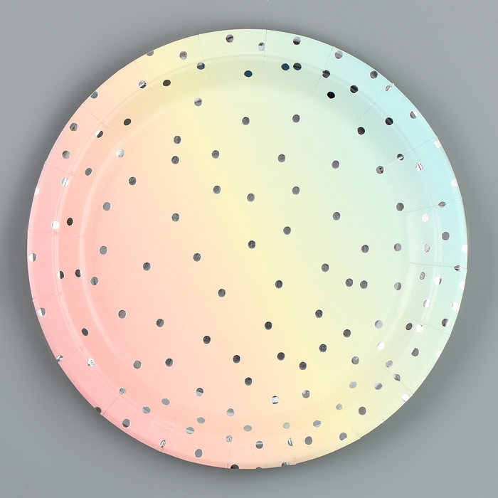 Тарелки бумажные &laquo;Летние краски&raquo;, 6 шт.