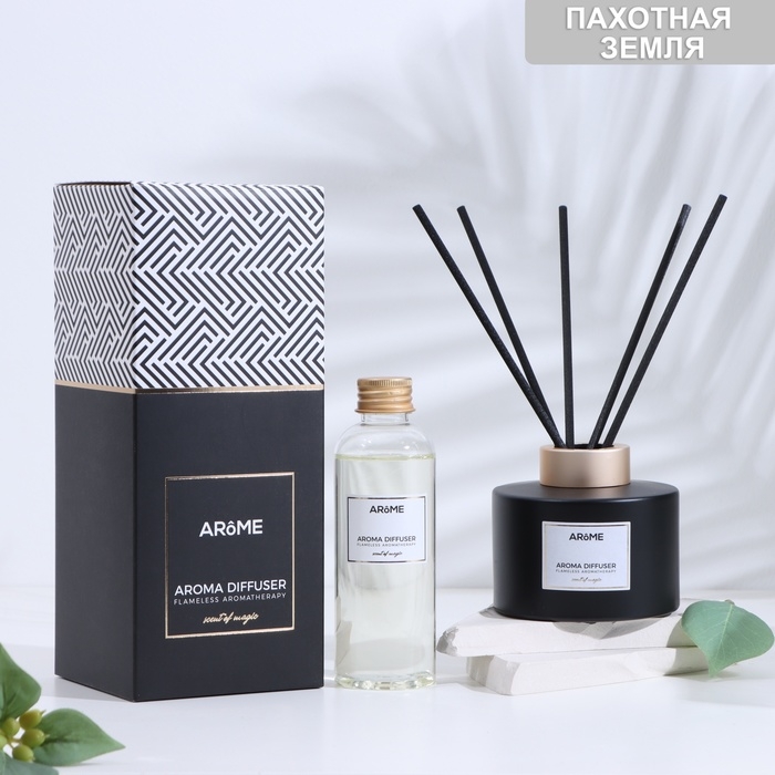 Диффузор ароматический Диффузор ароматический "Arome", 160 мл, пахотная земля