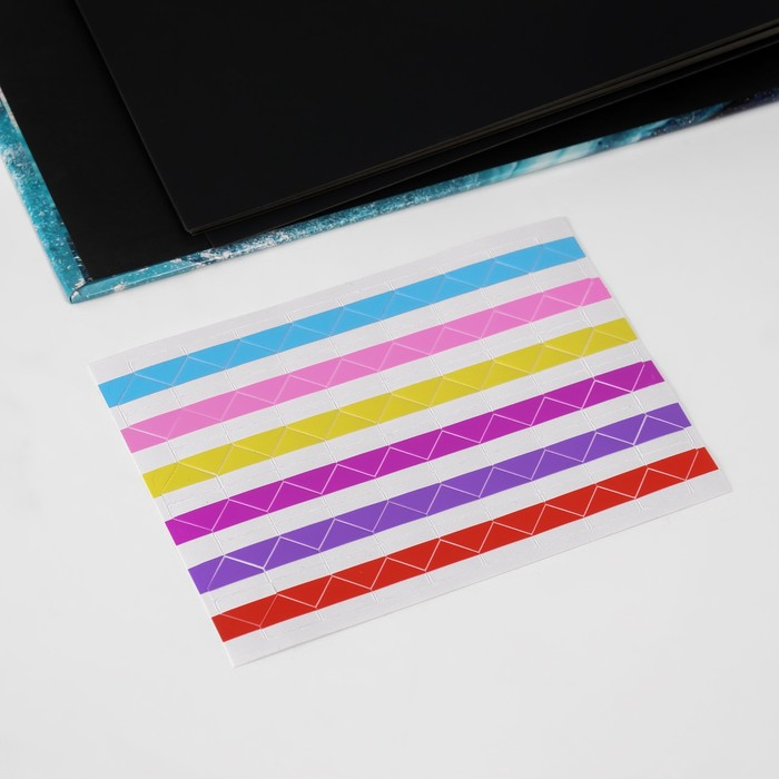 Фотоальбом 25 листов (уголки+кольца)  Фотоальбом 25 листов (уголки+кольца) "Классика морская пыль" 27х19 см