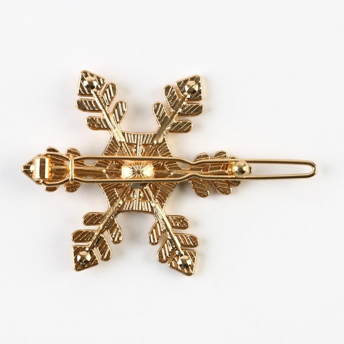 Заколка для волос новогодняя «Верь в мечту», на Новый год, снежинка, 55 х 35 см Заколка для волос новогодняя «Верь в мечту», на Новый год, снежинка, 55 х 35 см