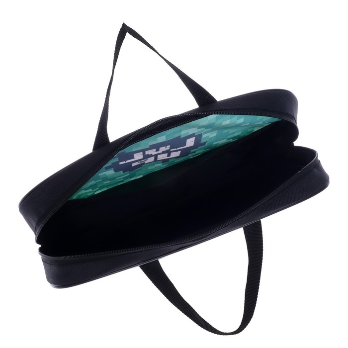 Папка с ручками текстильная А4, 350 х 270 х 70 мм, Calligrata Папка с ручками текстильная А4, 350 х 270 х 70 мм, Calligrata "Пиксели"