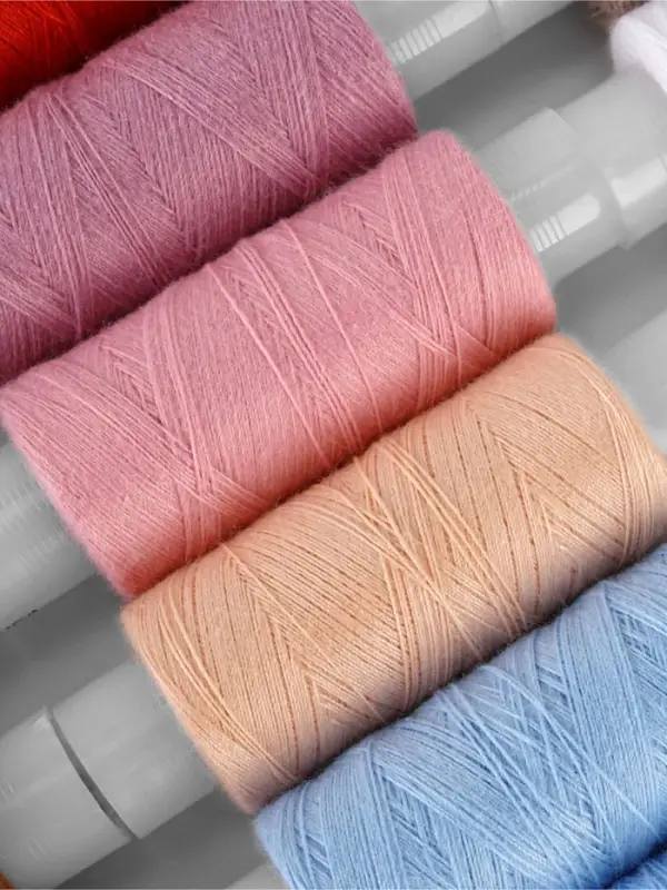 Нитки &laquo;Радуга&raquo;, 40ЛШ, 150 м, набор 24 шт., разноцветные