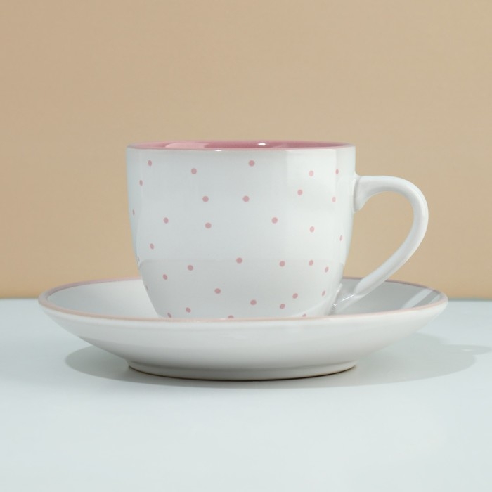 Чайная пара «Горошек», 250 мл Чайная пара «Горошек», 250 мл