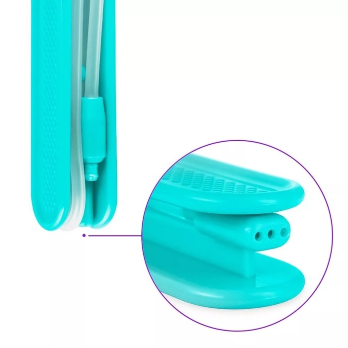 Ирригатор Kitfort КТ-2957-3, портативный, 320 мл, 3 режима, 2 насадки, от АКБ, бело-голубой Ирригатор Kitfort КТ-2957-3, портативный, 320 мл, 3 режима, 2 насадки, от АКБ, бело-голубой