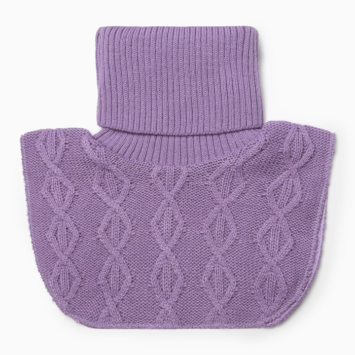 Манишка для девочки, цвет сиреневый, размер 50-52