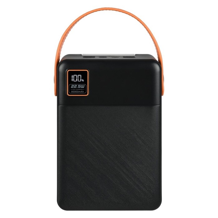 Внешний аккумулятор TFN Porta LCD PD, 80000 мАч, 2 USB, Type-C, microUSB, черный Внешний аккумулятор TFN Porta LCD PD, 80000 мАч, 2 USB, Type-C, microUSB, черный