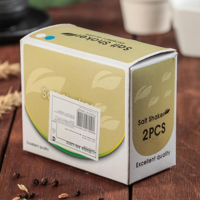 Набор для специй из стекла на подставке «Поварёнок», 2 предмета: солонка, перечница, цвет МИКС Набор для специй из стекла на подставке «Поварёнок», 2 предмета: солонка, перечница, цвет МИКС