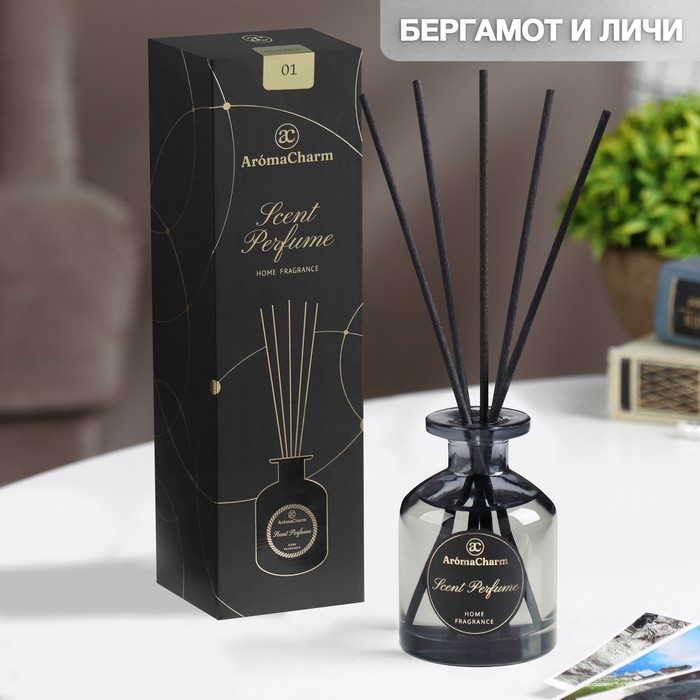 Диффузор ароматический Диффузор ароматический "Scent perfume" № 01 Narcotic, 90 мл