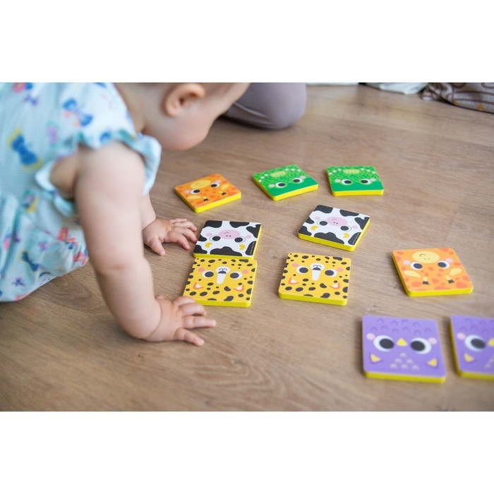 Мемо-игра: Присоски многоразовые для игры в ванной «Морские животные», найди пару, 5 пар, 10 стикеров EVA, Крошка Я Мемо-игра: Присоски многоразовые для игры в ванной «Морские животные», найди пару, 5 пар, 10 стикеров EVA, Крошка Я