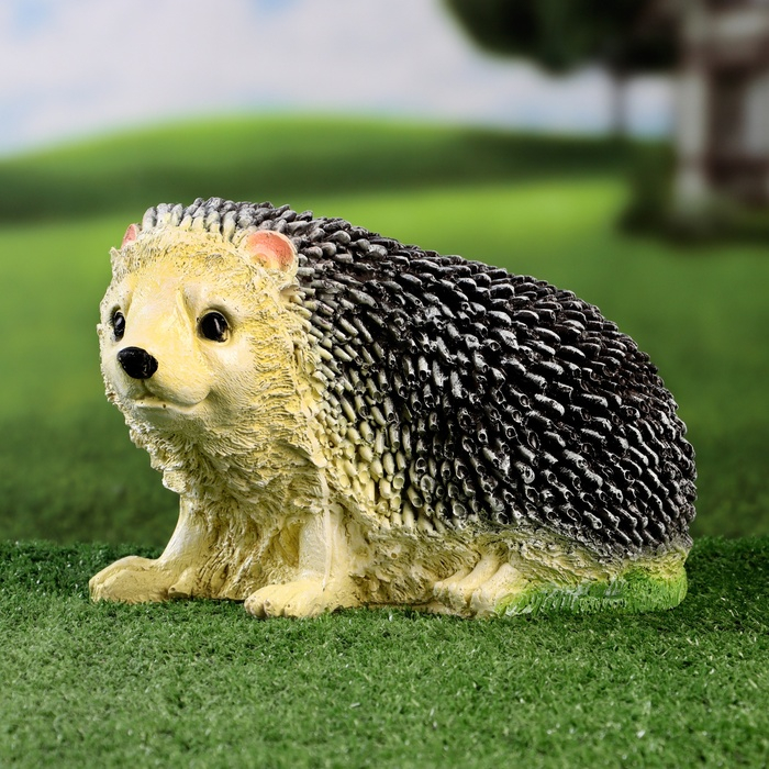 Садовая фигура Садовая фигура "Ёж прижатый" большой 26х16х17см