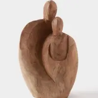 Абстракция &laquo;Семья&raquo;, 16&times;7&times;26 см, манговое дерево